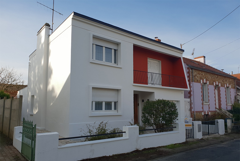 rénovation facade à Nantes